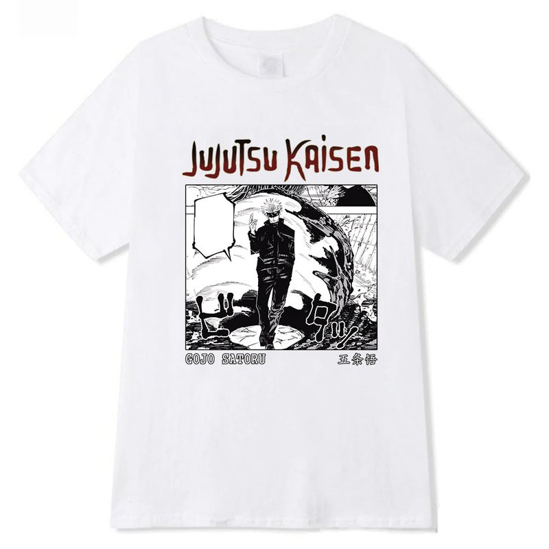 Shrimp Wish Jujutsu Kaisen Printed Short Sleeve T-Shirt Women Top - Image 3