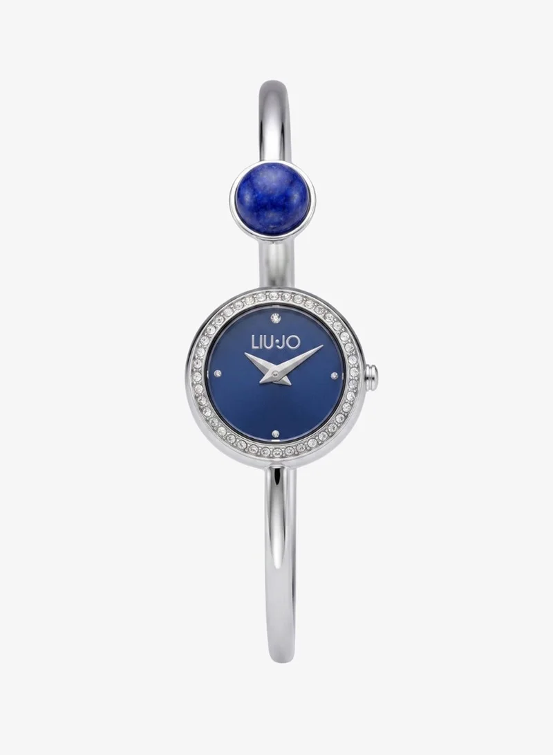 Liu Jo Pietra Lapis Dial Silver Stainless Steel Watch - TLJ810