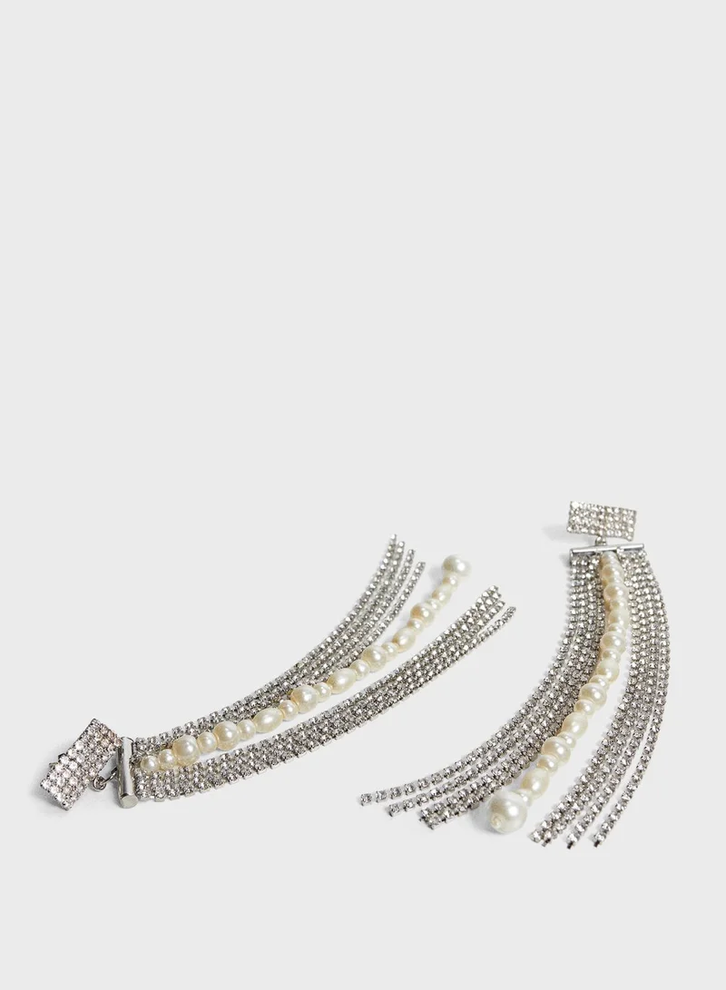 MANGO Ari Drop Earrings