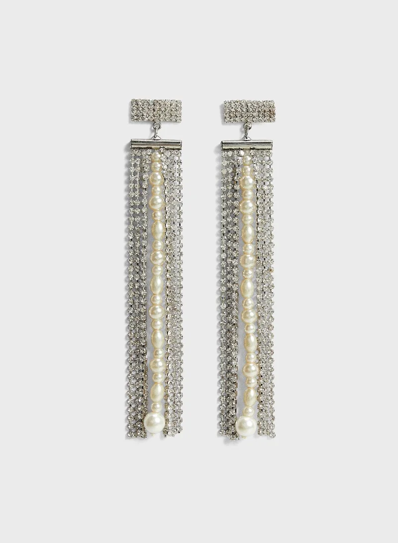MANGO Ari Drop Earrings