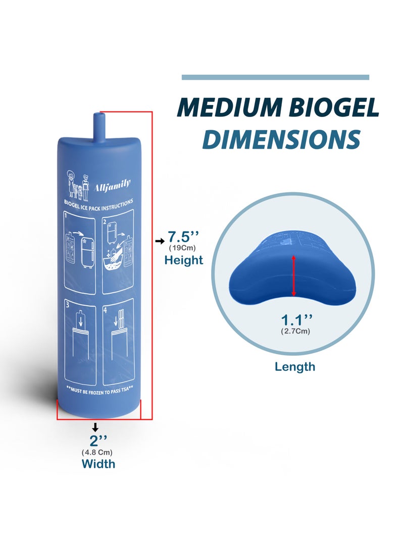 4AllFamily 4ALLFAMILY BIOGEL ICE Pack Replacement for 4ALLFAMILY Nomad Medium / 4ALLFAMILY Companion Coolers  - Image 3