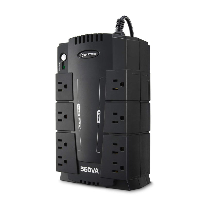 CyberPower نظام UPS احتياطي CyberPower CP550SLG، 550VA/330W، 8 مخرج، مدمج - Image 4