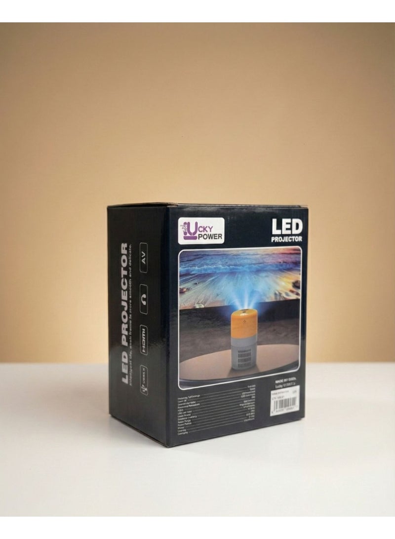   لكي بور بروجكتر LED صغير PLUSIC – فل إتش دي 1920×1080 | تجربة سينما بشاشة كبيرة في أي وقت وأي مكان - Image 5