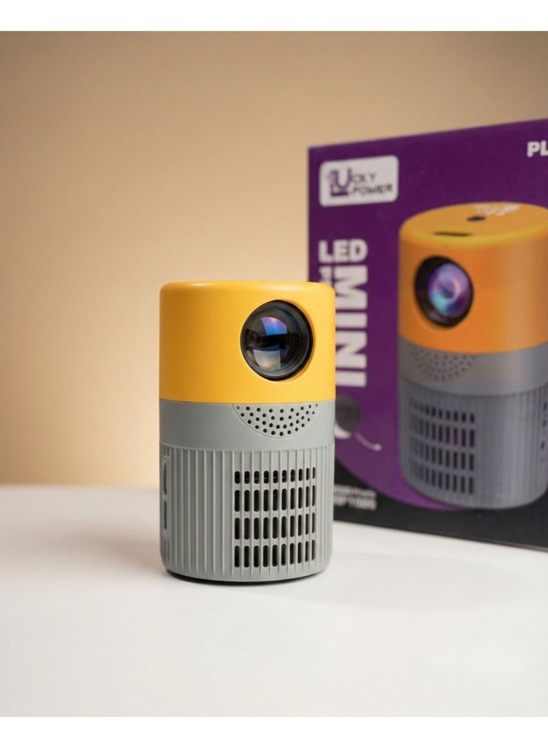   لكي بور بروجكتر LED صغير PLUSIC – فل إتش دي 1920×1080 | تجربة سينما بشاشة كبيرة في أي وقت وأي مكان - Image 1