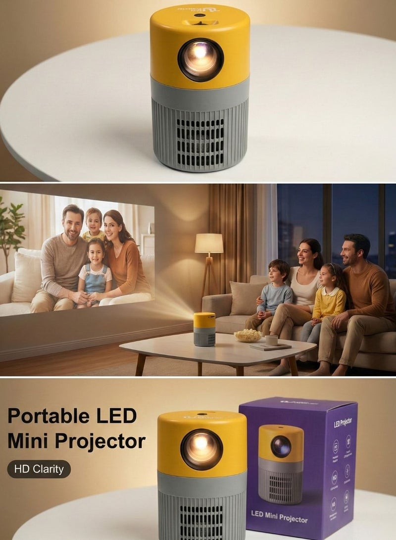   لكي بور بروجكتر LED صغير PLUSIC – فل إتش دي 1920×1080 | تجربة سينما بشاشة كبيرة في أي وقت وأي مكان - Image 3