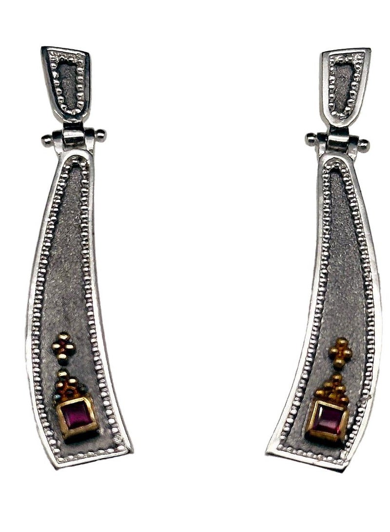 بي تي سي إيلا - أقراط فضة (SIL0537) - Image 2