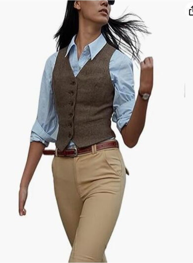 Shougu New Fashionable Casual Women's Suit Vest - Image 1