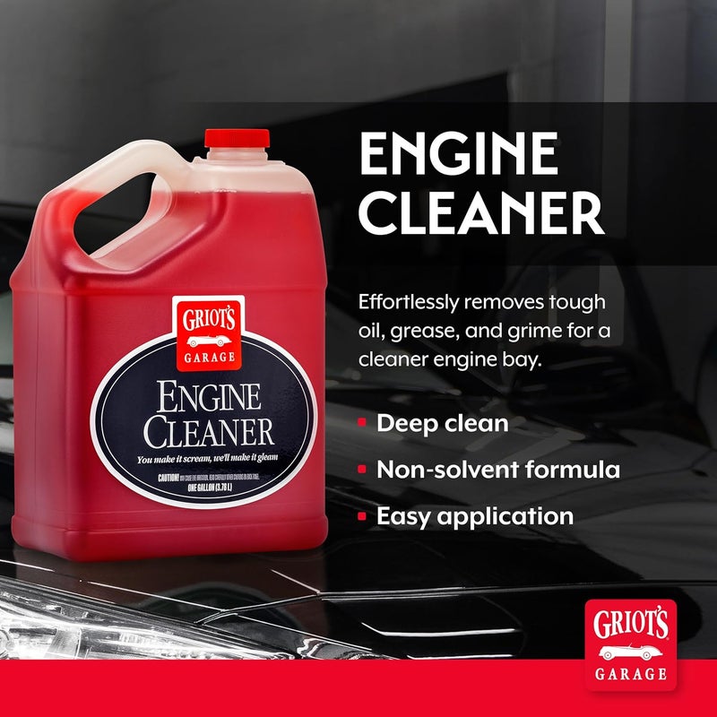 GRIOTS GARAGE Griot's Garage Engine Cleaner - 1 Gallon (128 Fl Oz) Professional-Grade Degreaser - Image 2