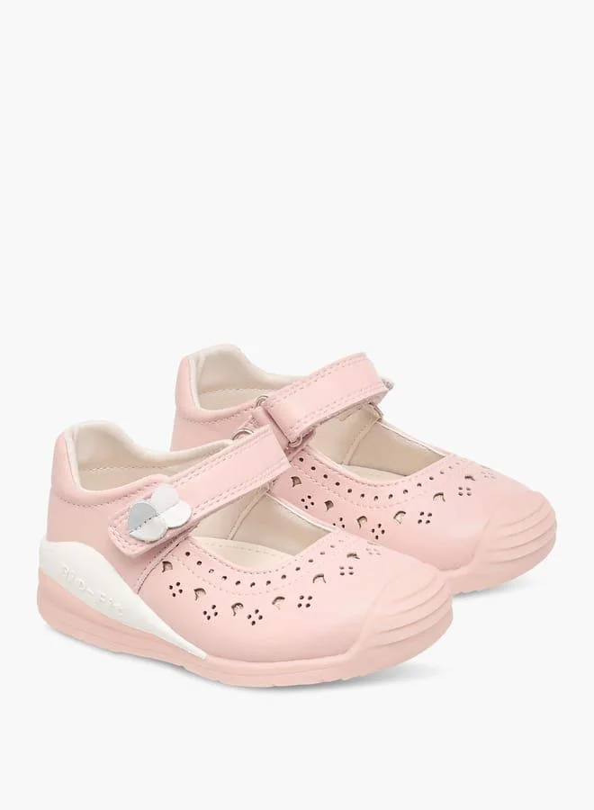 Barefeet Girls Cut-Out Detail Mary Jane Shoes