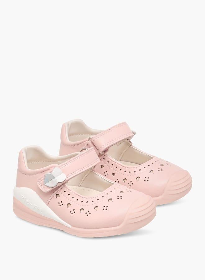 Barefeet Girls Cut-Out Detail Mary Jane Shoes - Image 2