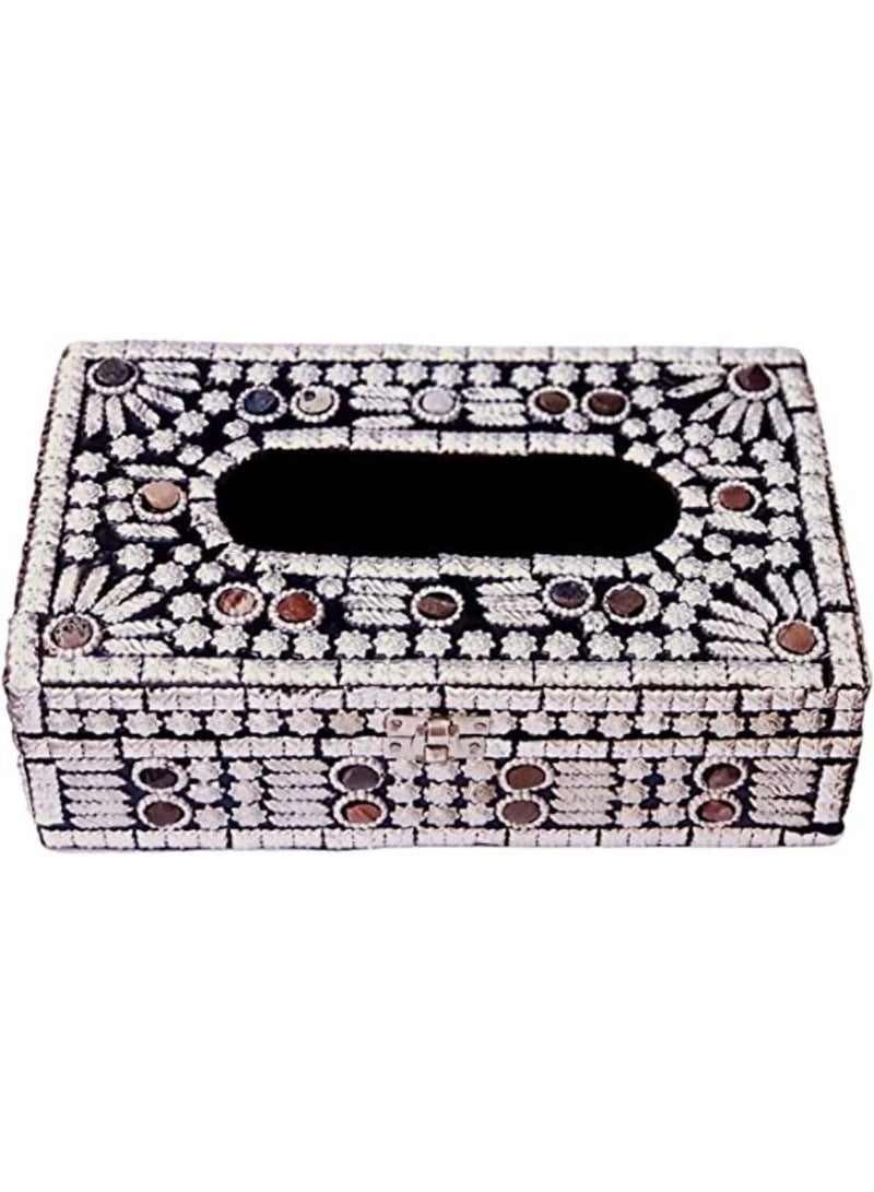 QUESERA Royal Car Office Home Tissue Box Holder - Image 2