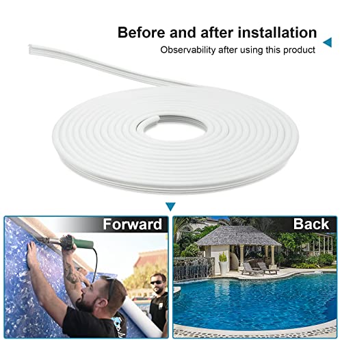 SuperDi Plastic 120ft Roll QP1562 Swimming Pool Liner Lock - Image 5