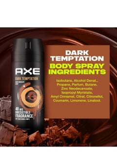Axe Set of 6 Packs Deodorant Spray Dark Temptation 150x6ml  - Image 2