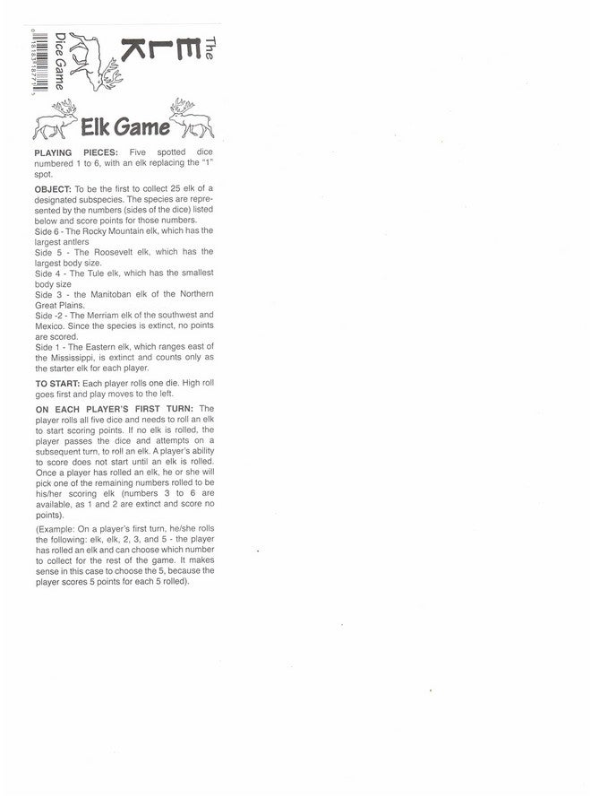 Koplow Games لعبة النرد إلك من كوبلو مع 5 نرد أنبوب السفر وتعليمات اللعب - Image 2