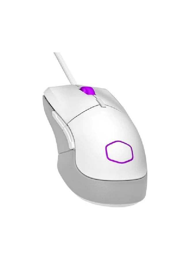 كولر ماستر ماوس الألعاب السلكي Cooler Master MM310، DPI قابل للتعديل 12,000، مستشعر بصري، كابل Ultra weave، أقدام PTFE، إضاءة RGB - Image 2