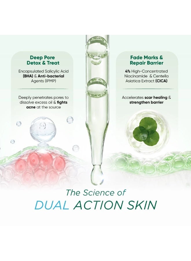 Mentholatum Acnes Anti-Acne & Brightening Serum 30ml for Acne-Prone Skin, 4% Niacinamide Serum for Acne Marks, Uneven Skin Tone & Dull Skin, Lightweight Fast-Absorbing Facial Serum - Image 5