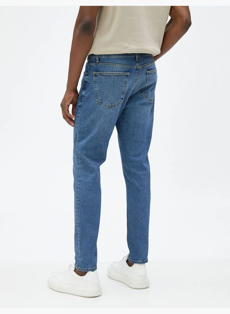 كوتون Michael Skinny Fit Jeans