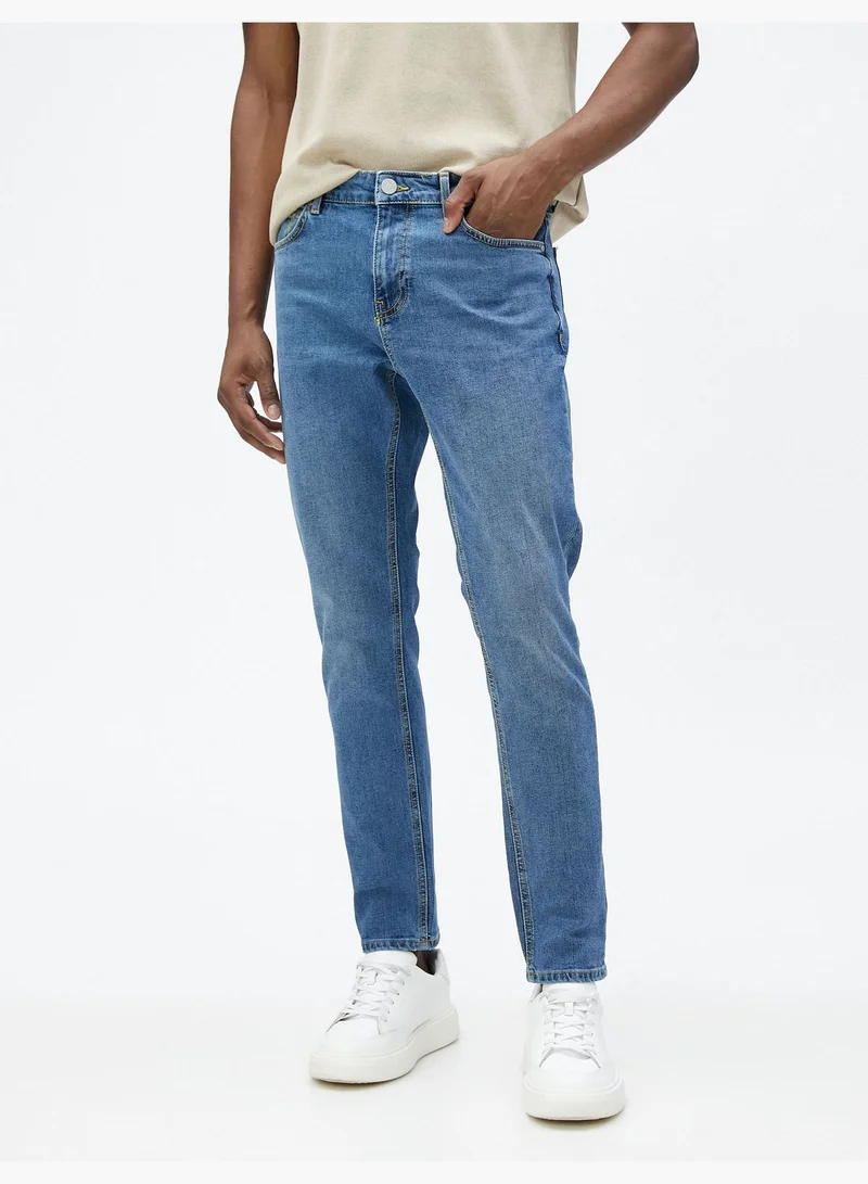كوتون Michael Skinny Fit Jeans