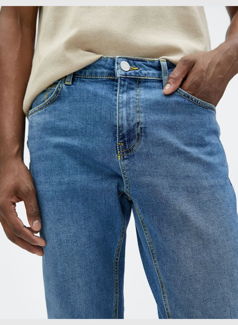 كوتون Michael Skinny Fit Jeans