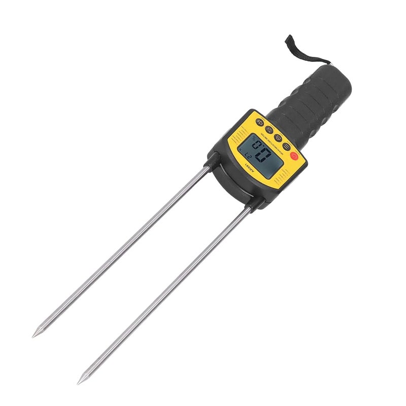 Real Instruments AR991 Digital Grain Moisture Meter Humidity Tester Smart Sensor Use For 14 Varieties Types of Grains with LCD Voice Alarm For Wheat Rice Corn Sesame Soybean Peanut - Image 1