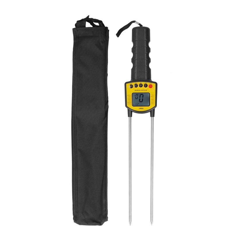 Real Instruments AR991 Digital Grain Moisture Meter Humidity Tester Smart Sensor Use For 14 Varieties Types of Grains with LCD Voice Alarm For Wheat Rice Corn Sesame Soybean Peanut - Image 5