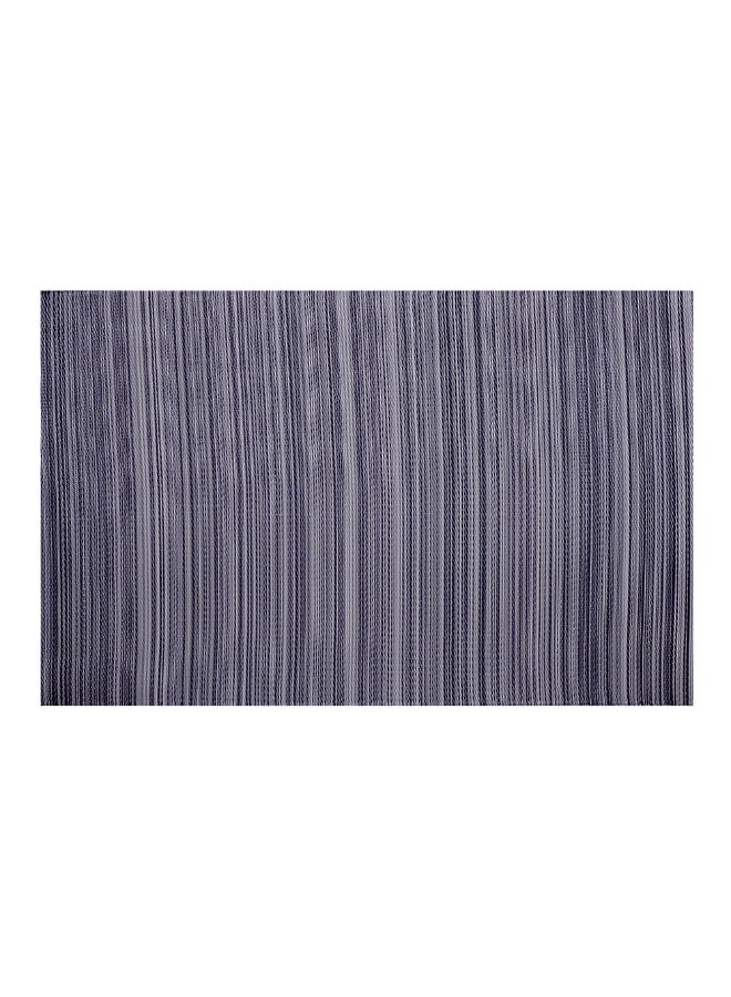 SAPANA فرشة تخييم مستطيلة بنمط مخطط رمادي وأسود 240 × 300 سم CANCUN GRAY - Image 1