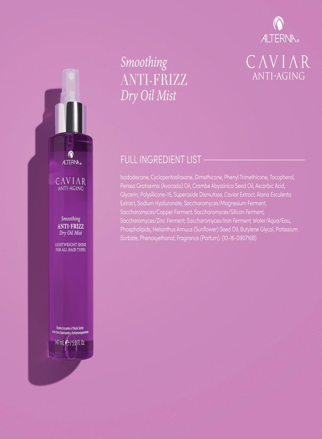 Alterna Caviar Anti-Aging Smoothing Anti-Frizz Dry Oil Mist, 5 Fl Oz (Pack of 1) - Image 4