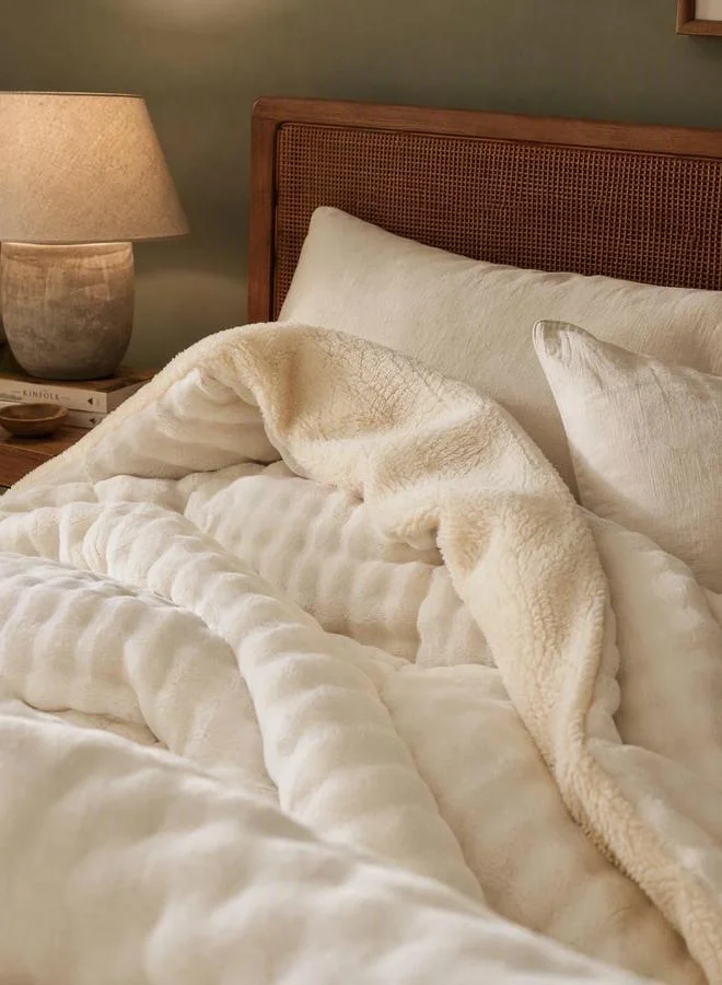 Styli 1-Piece Polyester Comforter - Beige, 150X200Cm