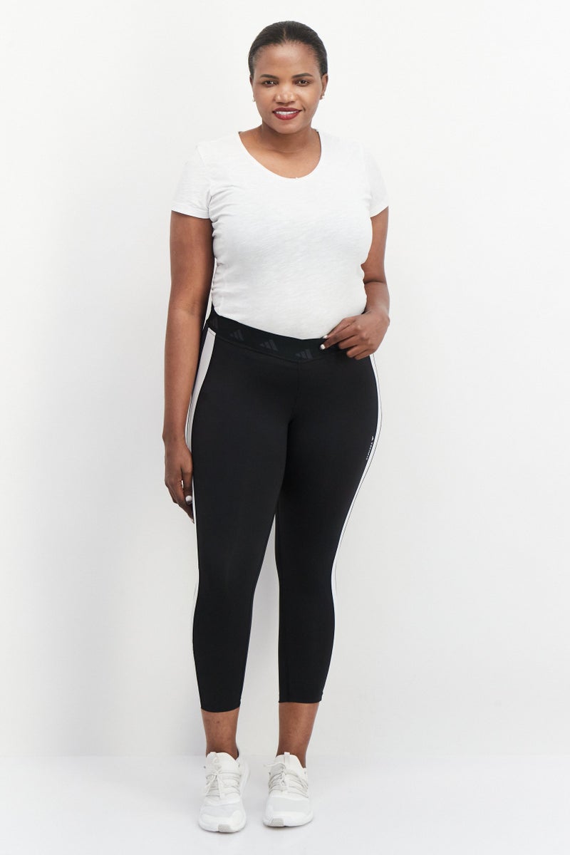 Adidas Women Sportswear Fit Training Leggings, Black - Image 4