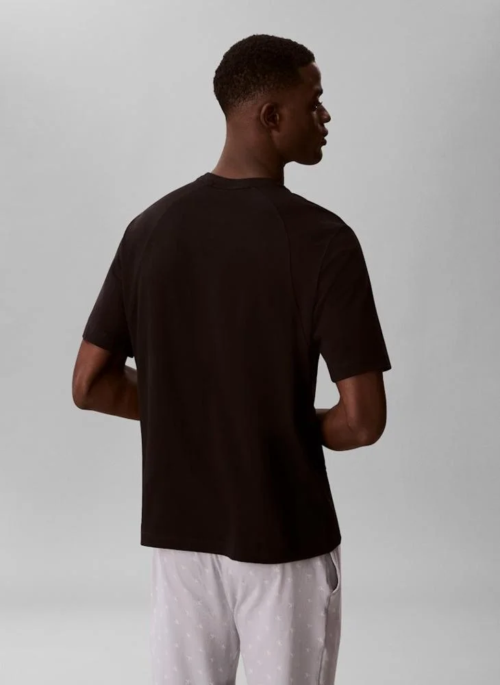 كالفن كلاين Short Sleeve  Crew Neck Swim t-shirt