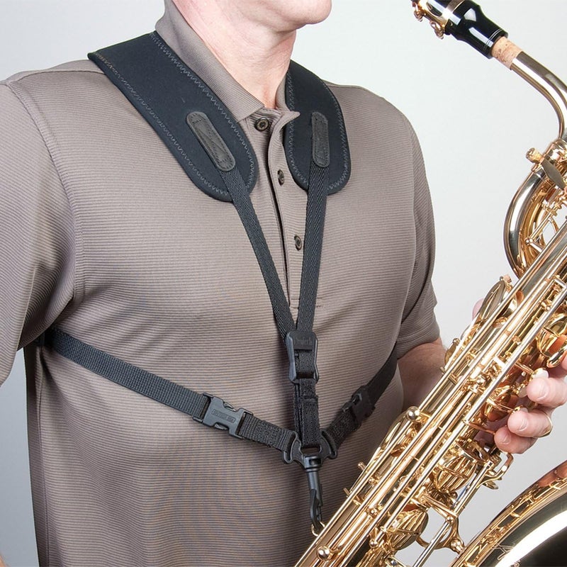 Neo Tech Neotech Super Harness for Saxophones with Swivel Hook - Black - Image 5