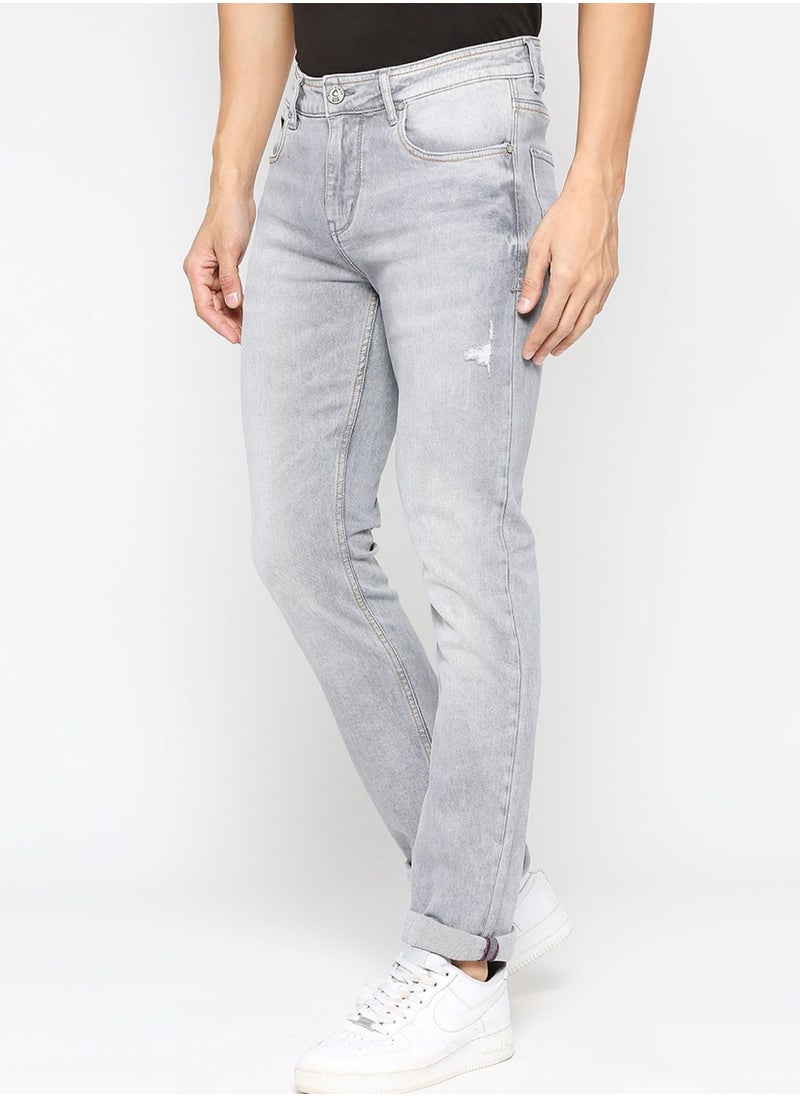 Being Human - Light Wash Slim Fit Jeans - Image 1