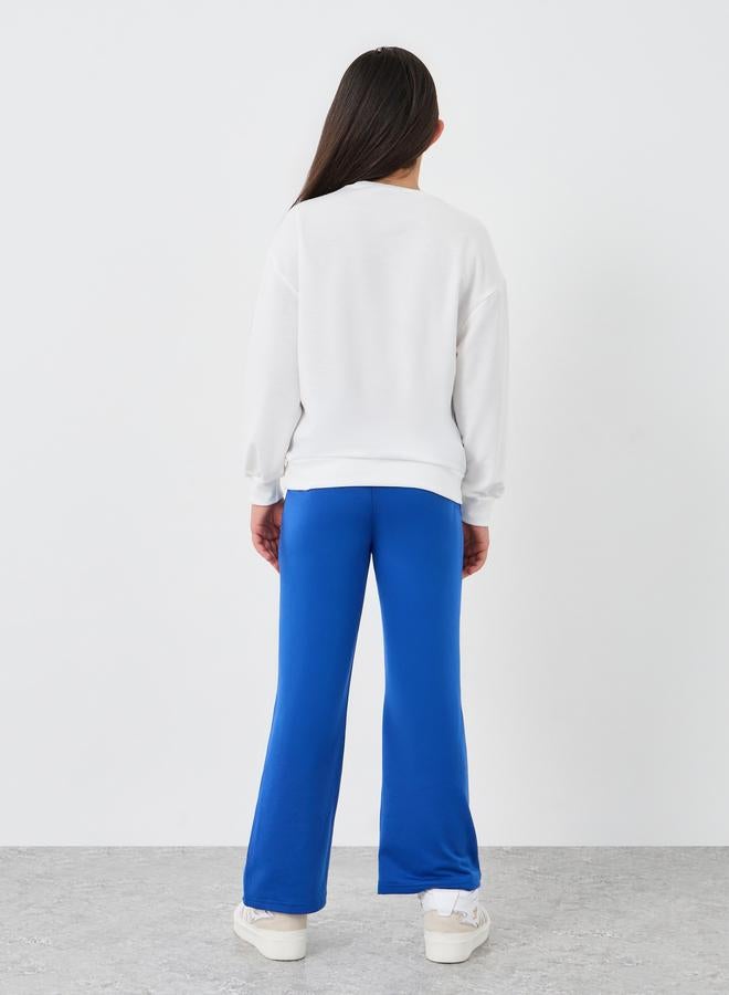 Styli Teen Central Park Print Sweatshirt and Trousers Set - Image 4