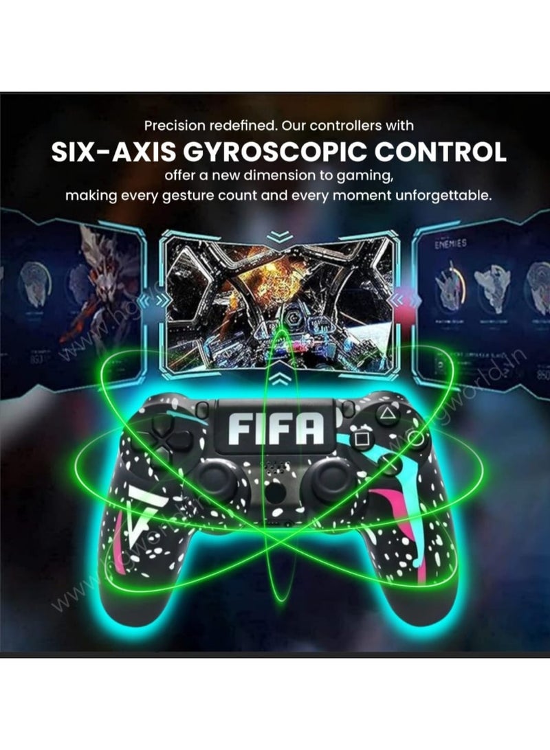 Wireless Controller for PS4 Gamepad Controller Compatible with PC PS4/PS4 Slim/PS4 Pro - Image 4