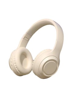 Generic Headset Wireless Bluetooth Headset Computer E-sports Game With Wheat Noise Reduction For Huawei And Apple-Color:Off-white Dr58#  - Image 2