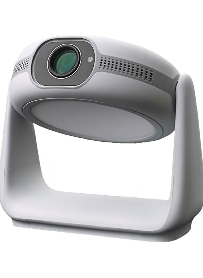 Smartbarry - Smartbarry Wireless Android Projector, 1080p Full HD, Auto-Focusing, 9750mAh Battery, Portable Projector with Desk Lamp - Image 1
