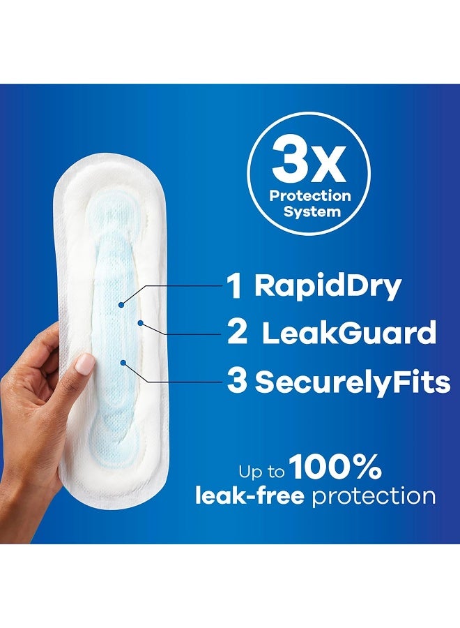 Always Maxi Feminine Pads Without Wings for Women Size 1 Regular Absorbency Unscented 48 Count - Image 2