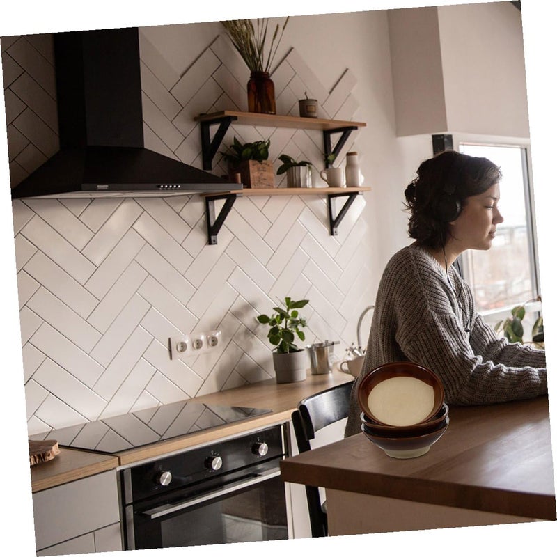 Ceramic Hot Pot Bowl Set 13 5cm Diameter Vintage Style for Steamed Meat Soup and Noodles - Image 5