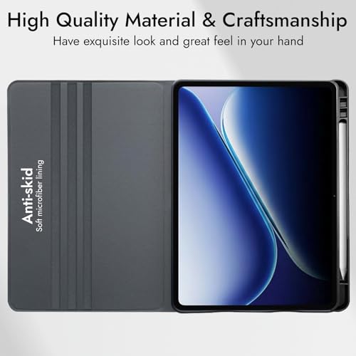 Robustrion Cover for OnePlus Pad Go 2 12.1 inch Cover Case with Pencil Holder, Flip Cover Case for OnePlus Pad Go 2 Tablet Cover [Auto Sleep Wake Support] - Blue - Image 5