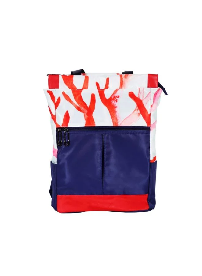 Anemoss Coral Design Waterproof Laptop Backpack