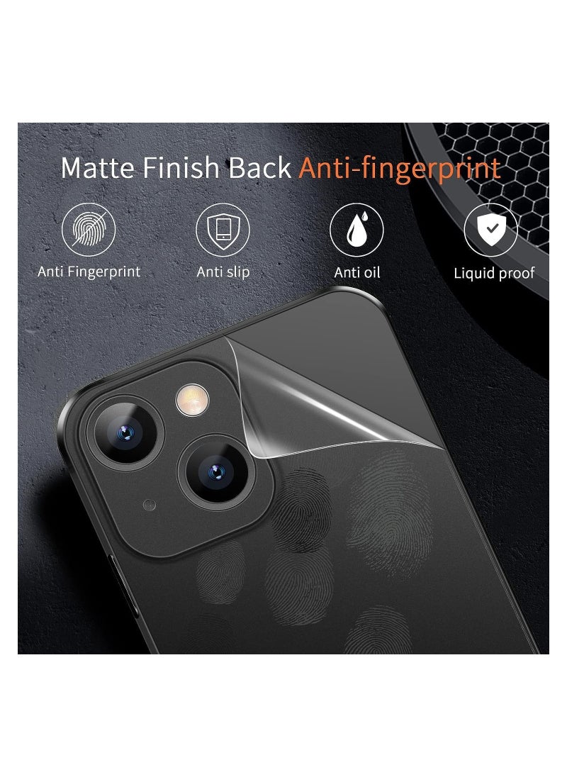 ELTERAZONE Case Compatible with iPhone 15 Pro Max Slim Case,0.2mm Fit [Paper-Thin]Lightweight Case Translucent Matte Finish PP Back Protection[Anti-Fingerprints&Yellowing] (Black)