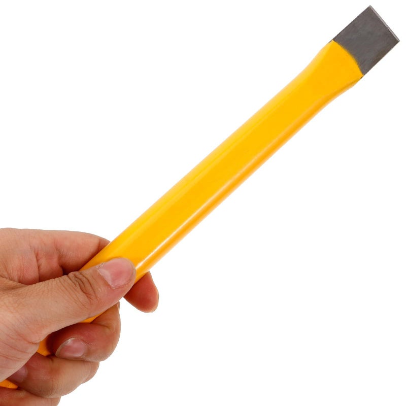 Heavy Duty Masonry Chisel 250mm Flat Tip Steel Tool for Concrete Brick and Stone Carving - Image 5