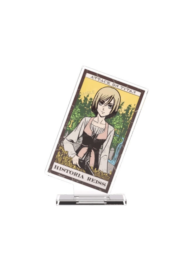 Y Line Attack On Titan Acrylic Stand Hiaria Rais Limited Edition Peripheral For Ages 15 And Up