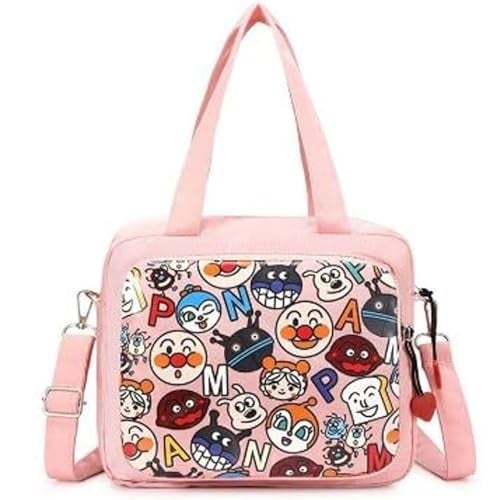 Winnies Diaper Bag Mummy Tote | Travel Nappy Tote for Baby Care | Multifunction Maternity Cross Body Bags with Zipper Closure Lightweight Hand-Carry Totes for Moms & Newborn Essentials (Pink) - Image 1