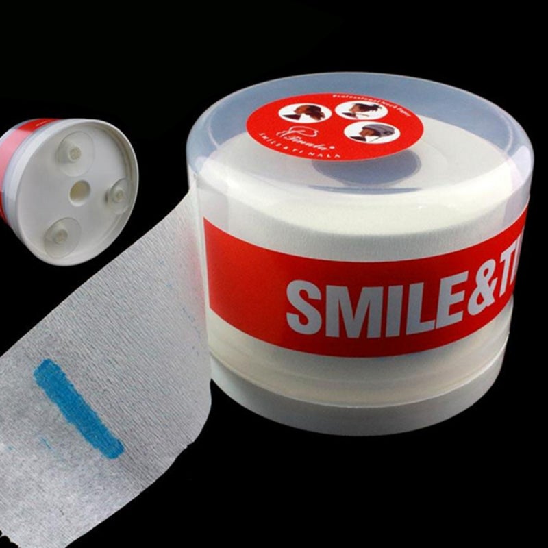 Transparent ABS Paper Roll Storage Box - Durable Practical Design With Suction Cup for Hair Salon Flat Surface Use - Image 3