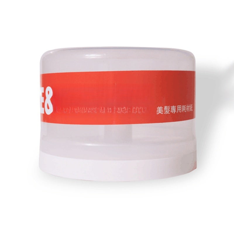Transparent ABS Paper Roll Storage Box - Durable Practical Design With Suction Cup for Hair Salon Flat Surface Use - Image 1