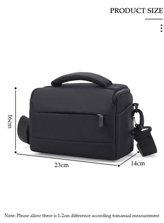 Camera Bag Padded Camera Shoulder Bag for Photographers, Waterproof Camera Bags & Cases for SLR DSLR, Lenses, Accessories - view 2