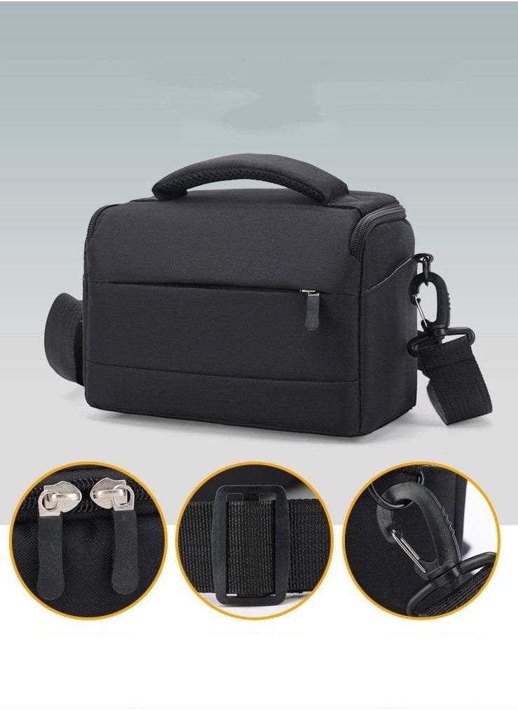 DUNISO - Camera Bag Padded Camera Shoulder Bag for Photographers, Waterproof Camera Bags & Cases for SLR DSLR, Lenses, Accessories - Image 1