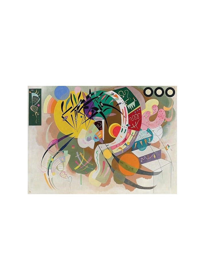 EuroGraphics Dominant Curve by Wassily Kandinsky (1000 Piece) Puzzle (6000-0839) - Image 1