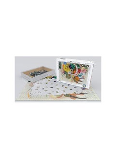 eurographics EuroGraphics Dominant Curve by Wassily Kandinsky (1000 Piece) Puzzle (6000-0839)  - Image 2